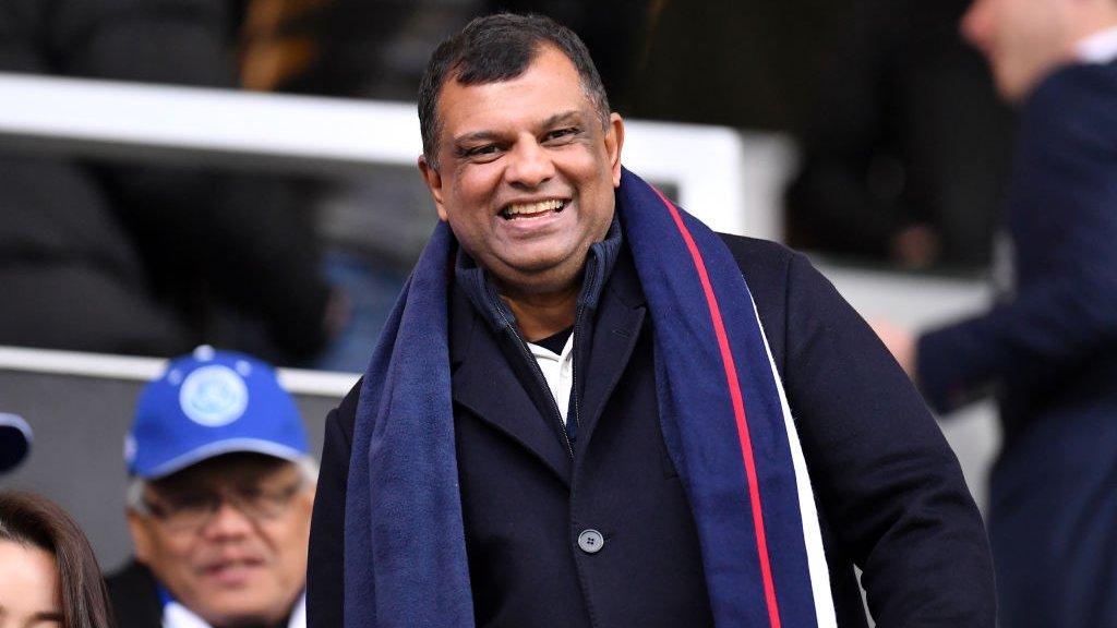 AirAsia boss Tony Fernandes at a QPR match