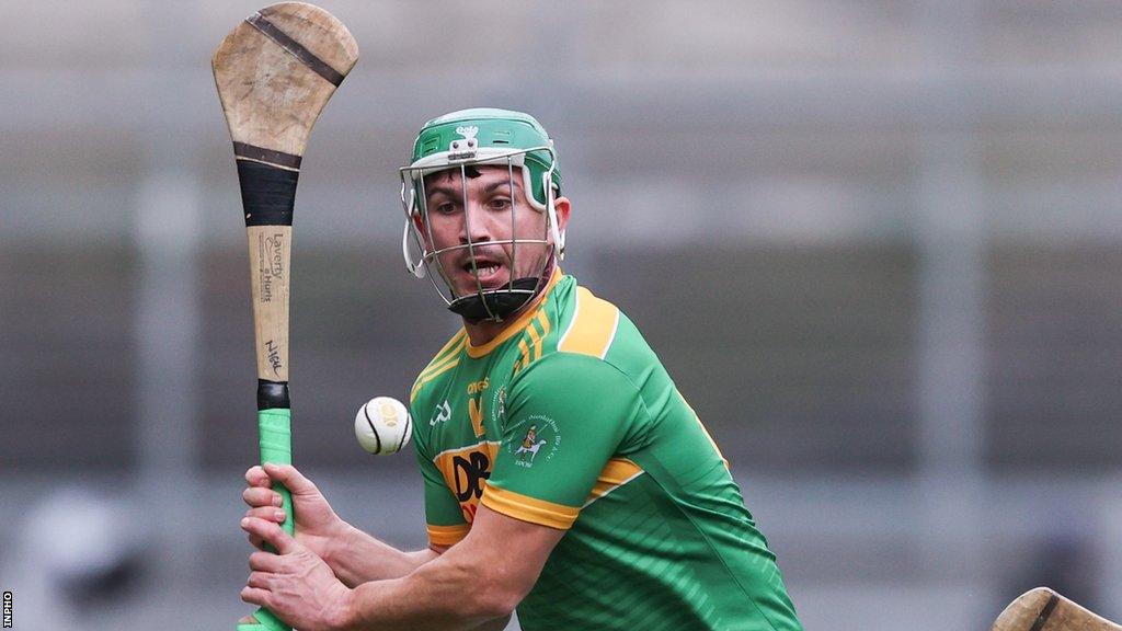 Nigel Elliott hit Dunloy's second goal in the Antrim Football semi-final win over Portglenone