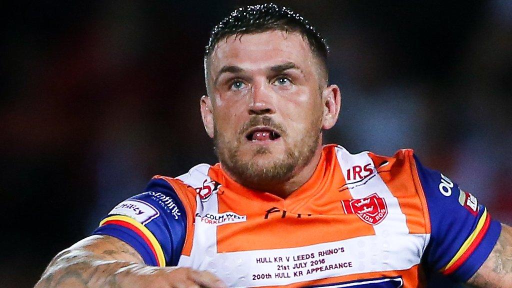 Hull KR full-back Ben Cockayne