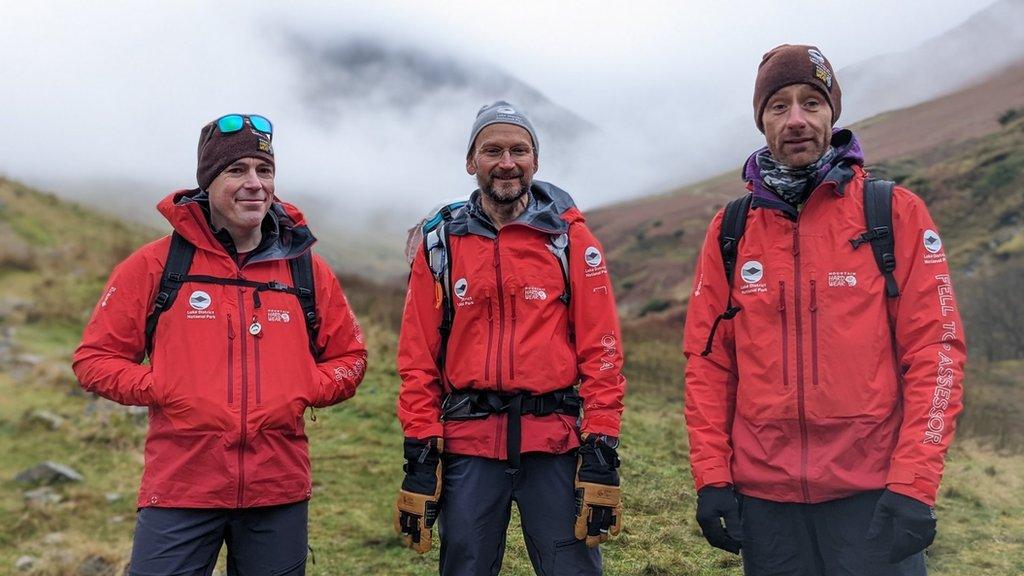 (L-R) Zac Poulton, Jon Bennett and Wes Hunter