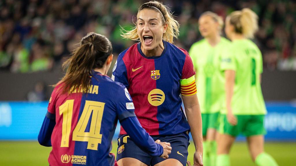 Aitana Bonmati and Alexia Putellas