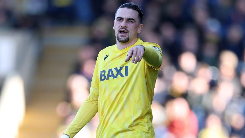 Oxford United defender Ciaron Brown in action