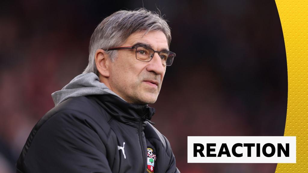 Southampton second half 'a disaster' - Juric