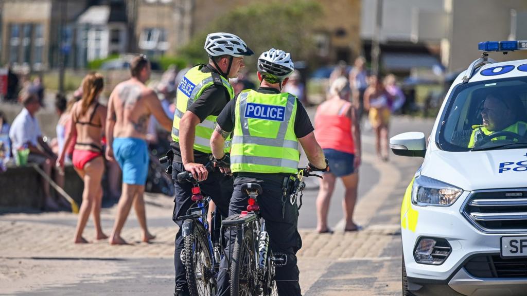 Police in Troon