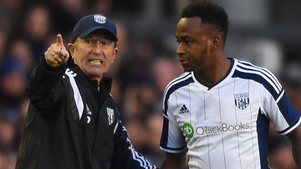 Tony Pulis and Saido Berahino