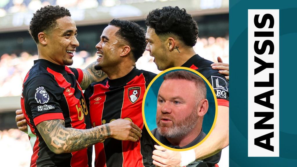 'Desire and intent' - Rooney full of praise for Bournemouth's front three