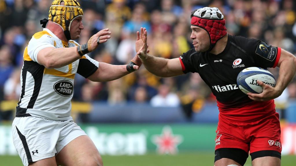 Schalk Brits attacks for Saracens