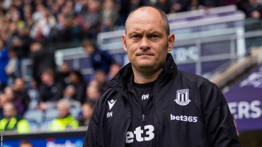 Stoke manager Alex Neil