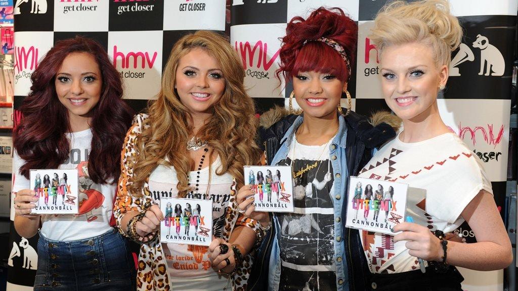 Little Mix promote their first single