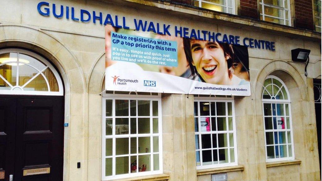 Guildhall Walk healthcare centre