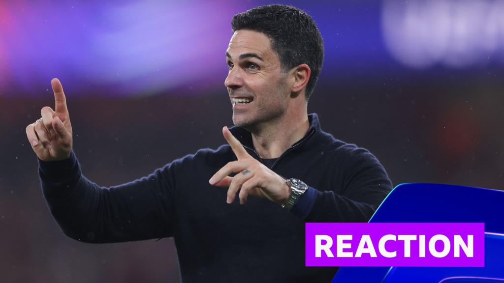 Arteta pays tribute to Arsenal players & fans after 'incredible night'