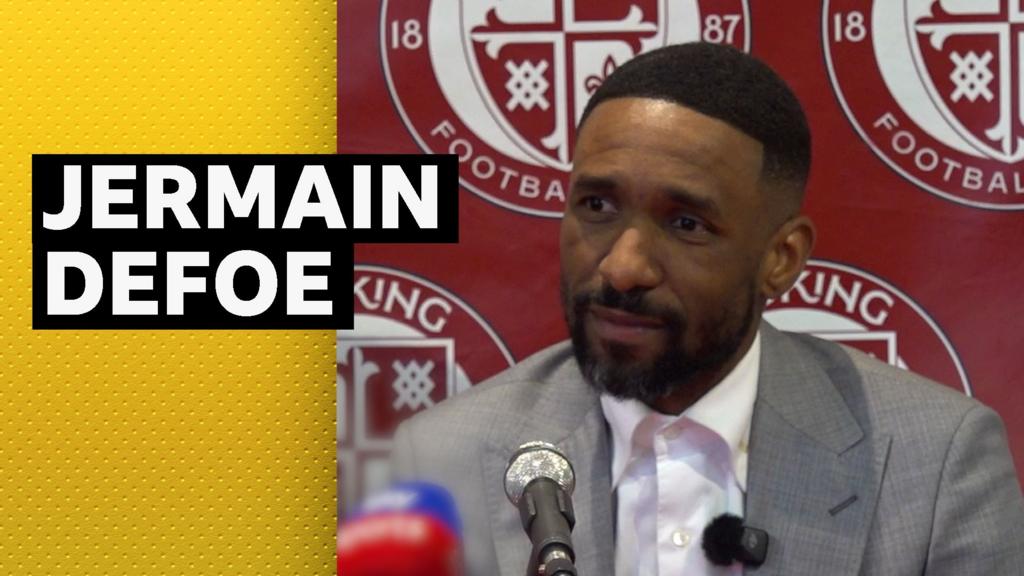 I can't expect to jump in at top level - Defoe