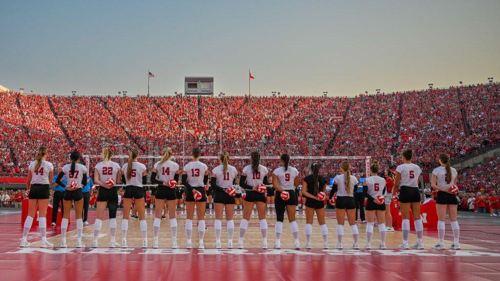 Nebraska volleyball team