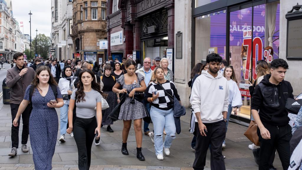 Oxford Street shoppers