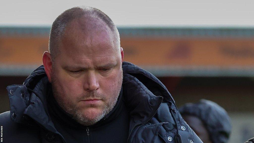 Jim Bentley won just seven of his 36 games in charge of Rochdale in all competitions, losing 20, before he was sacked in March