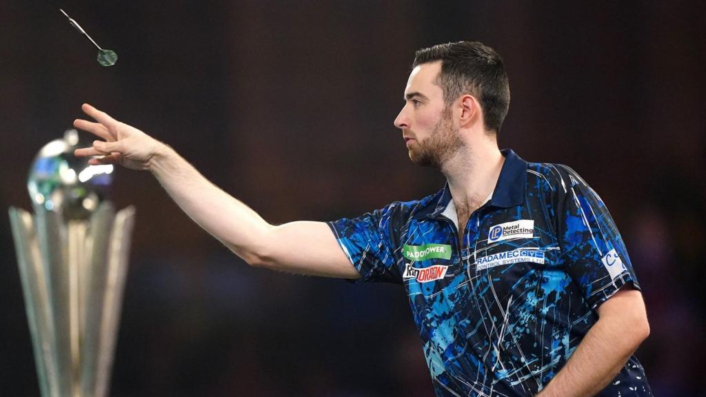 World Darts Championship final 2024 Luke Humphries beats 16 year old Luke Littler in thrilling final BBC Sport