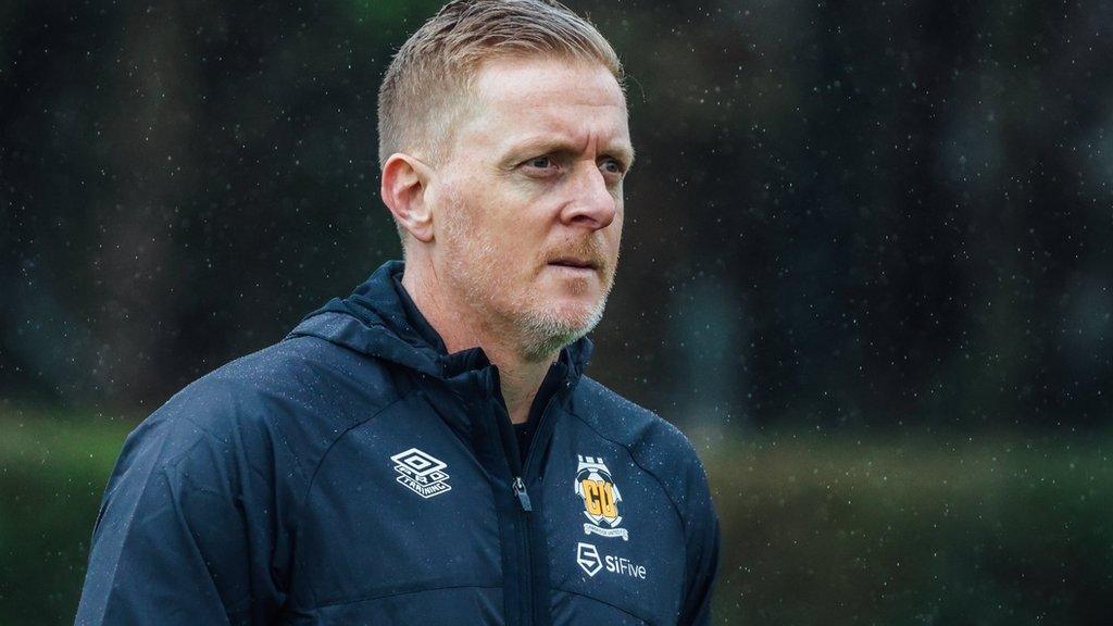 Cambridge United boss Garry Monk