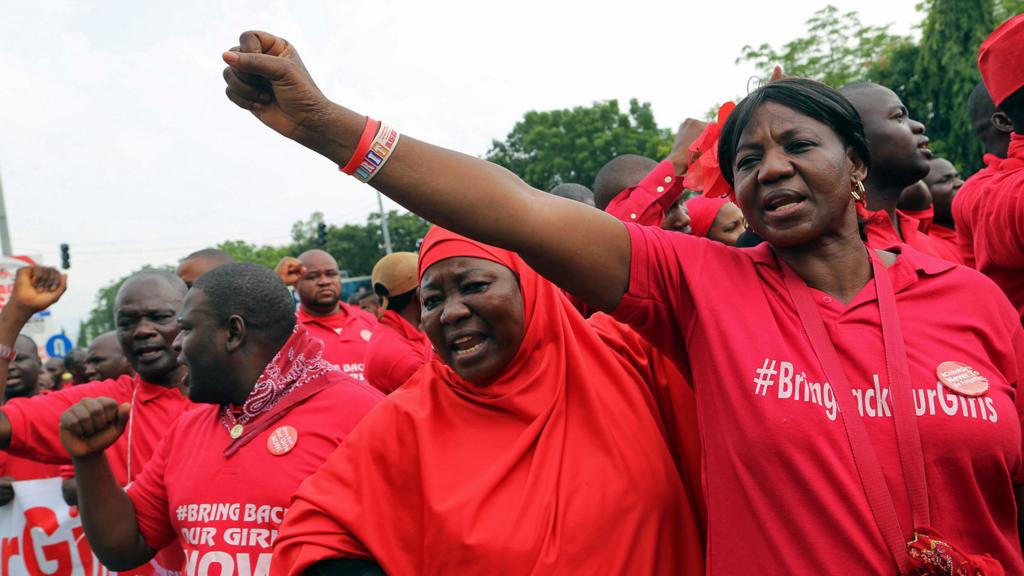 Bring Back Our Girls protesters