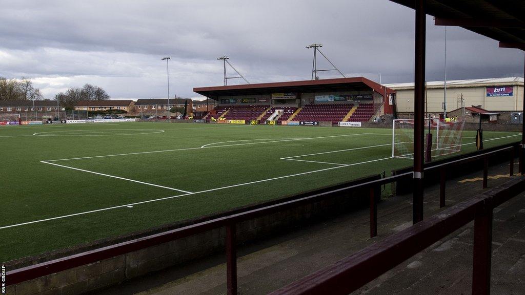 Ochilview Stadium has been home to Queen' Park this season