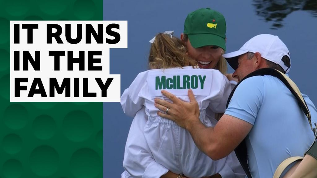 McIlroy's daughter makes incredible putt at Masters Par 3 Contest