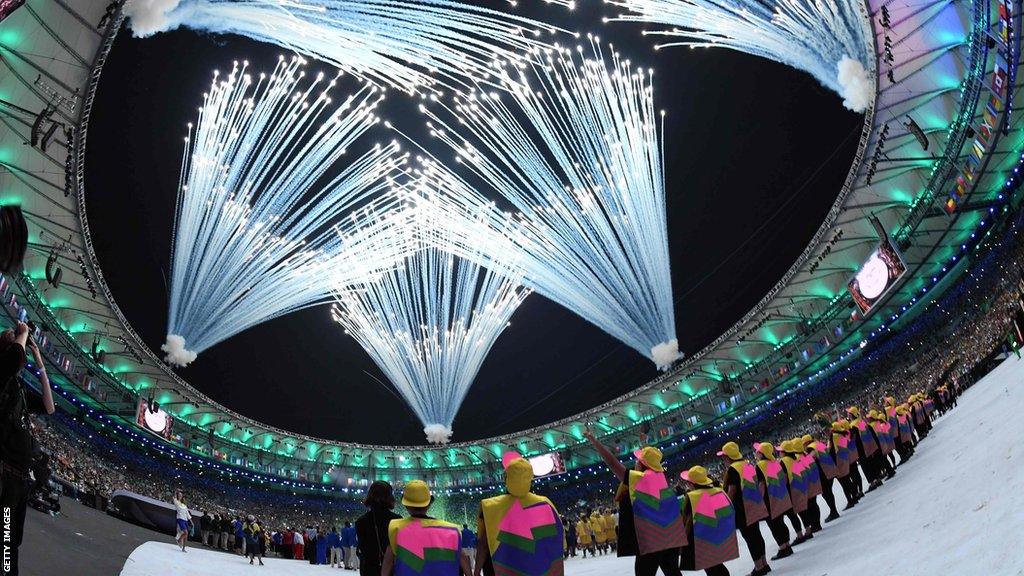 Rio Olympic Games opening ceremony