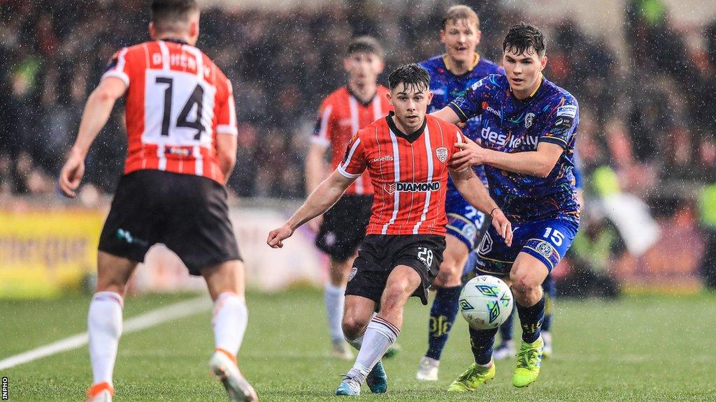 Bohemians beat Derry City at the Brandywell last month