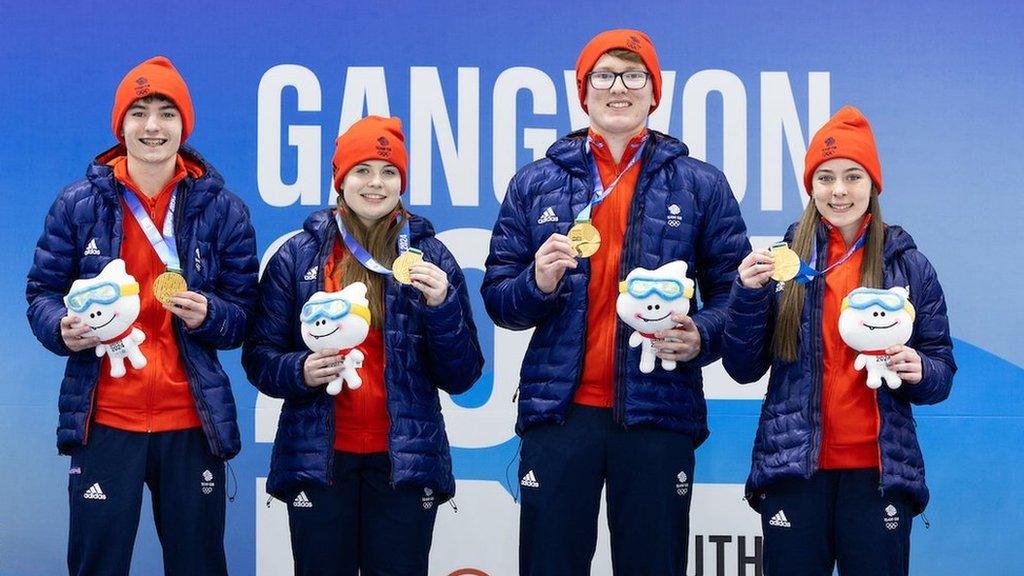 Team GB mixed team curling