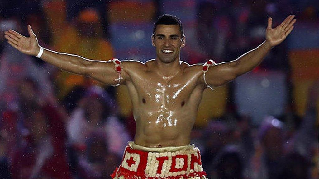 Tonga's Pita Taufatofua