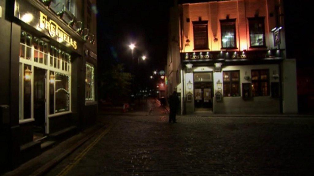 Deserted Hull streets