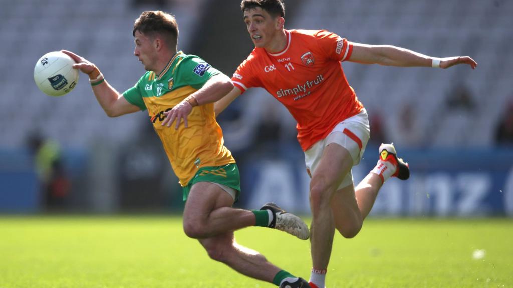 Action from Armagh v Donegal