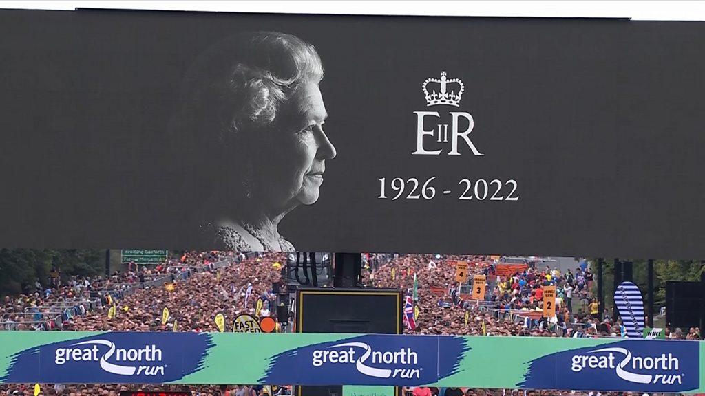 Great North Run tribute