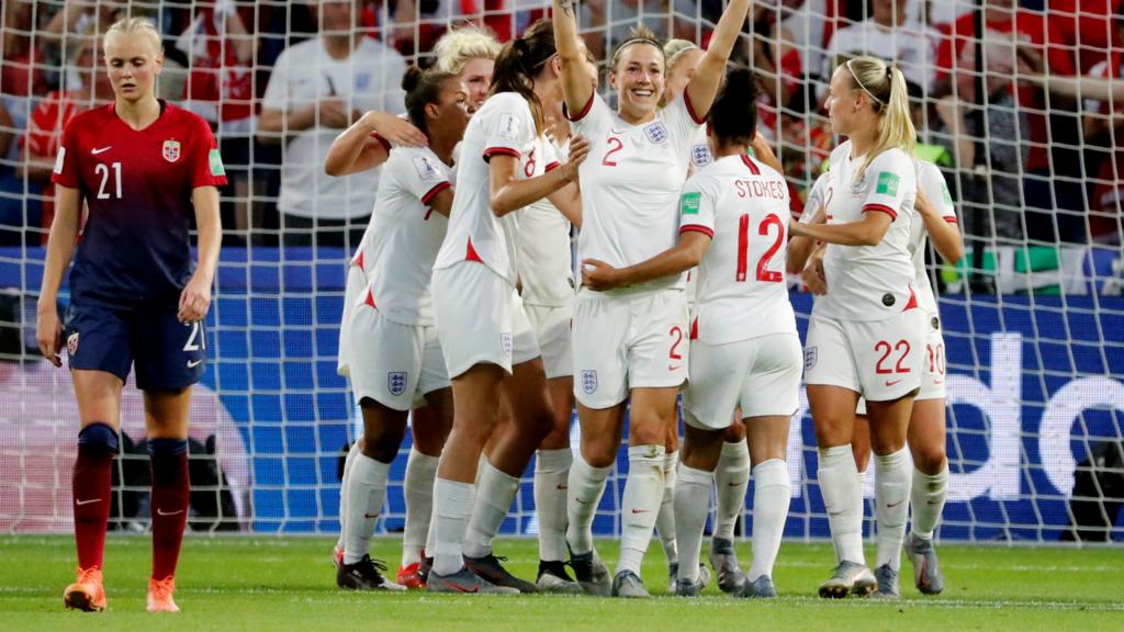 England celebrate