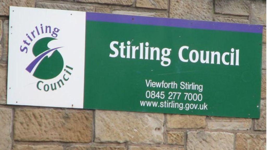 Stirling Council sign