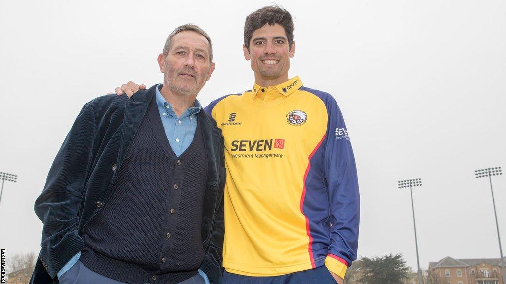 Essex legends Graham Gooch and Sir Alastair Cook