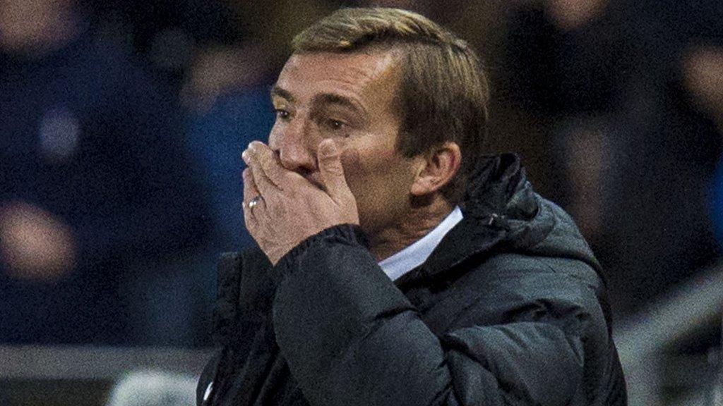 Hibernian head coach Alan Stubbs