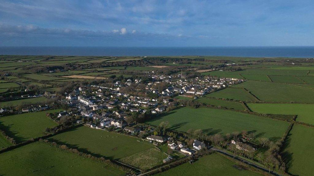 Ballaugh from the sky