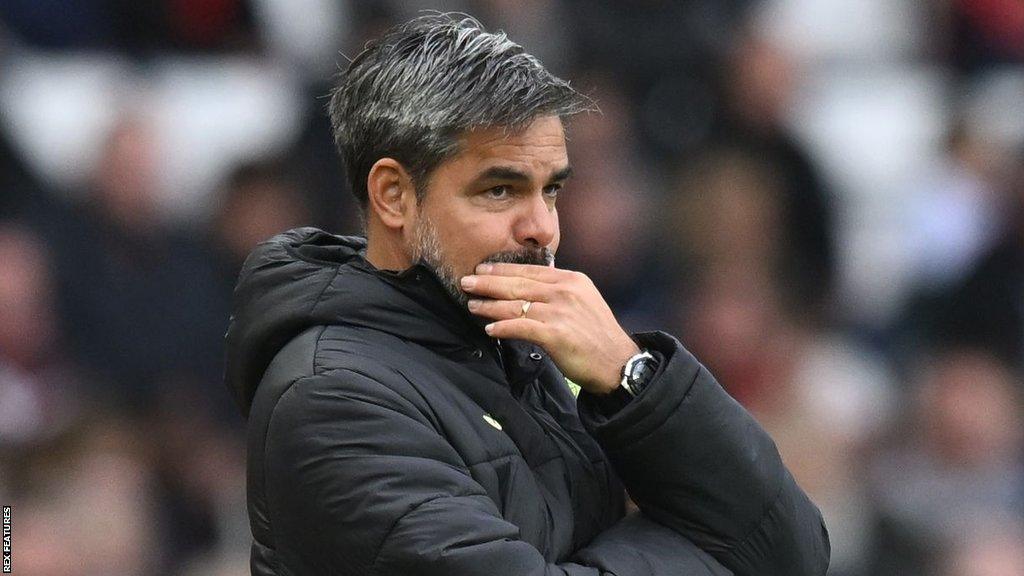 David Wagner looks pensive