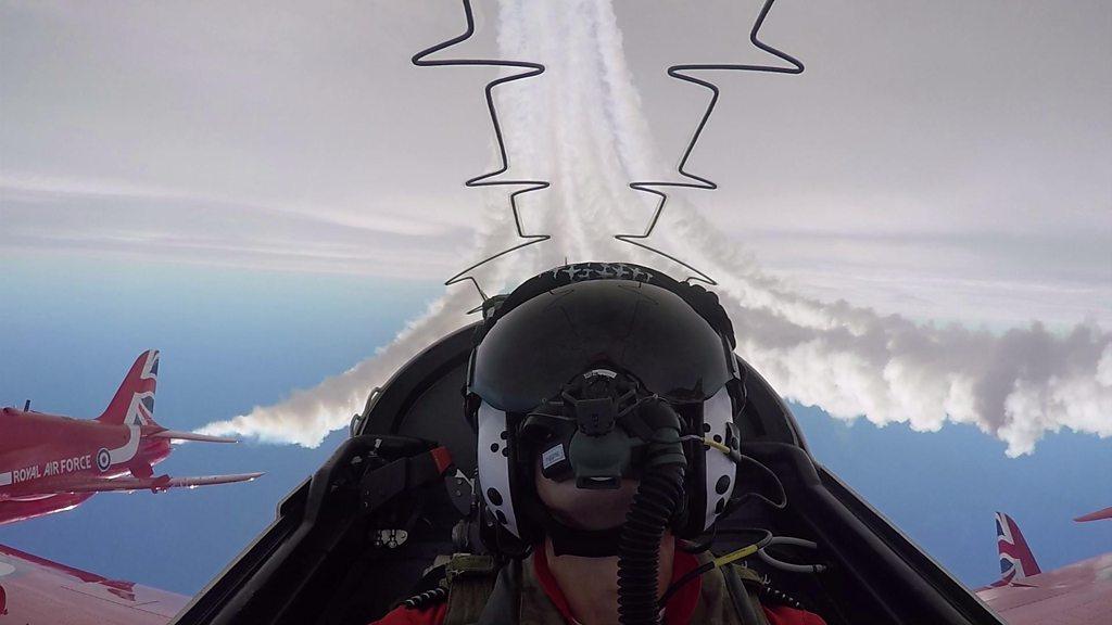 Red Arrows cockpit footage