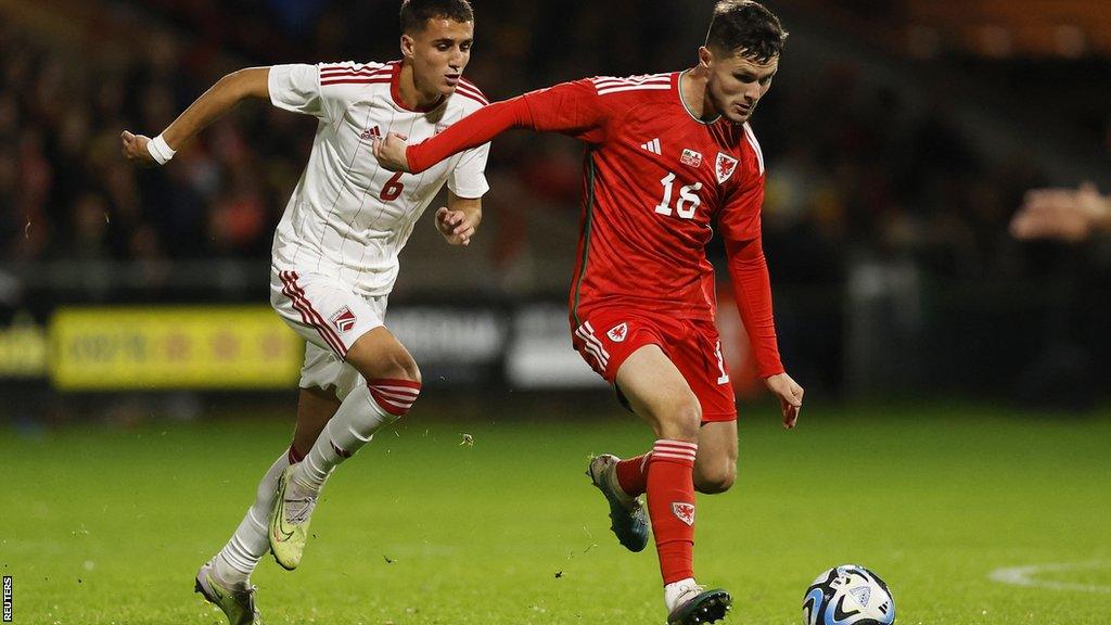 Swans striker Liam Cullen made his Wales debut in the 4-0 friendly win over Gibraltar