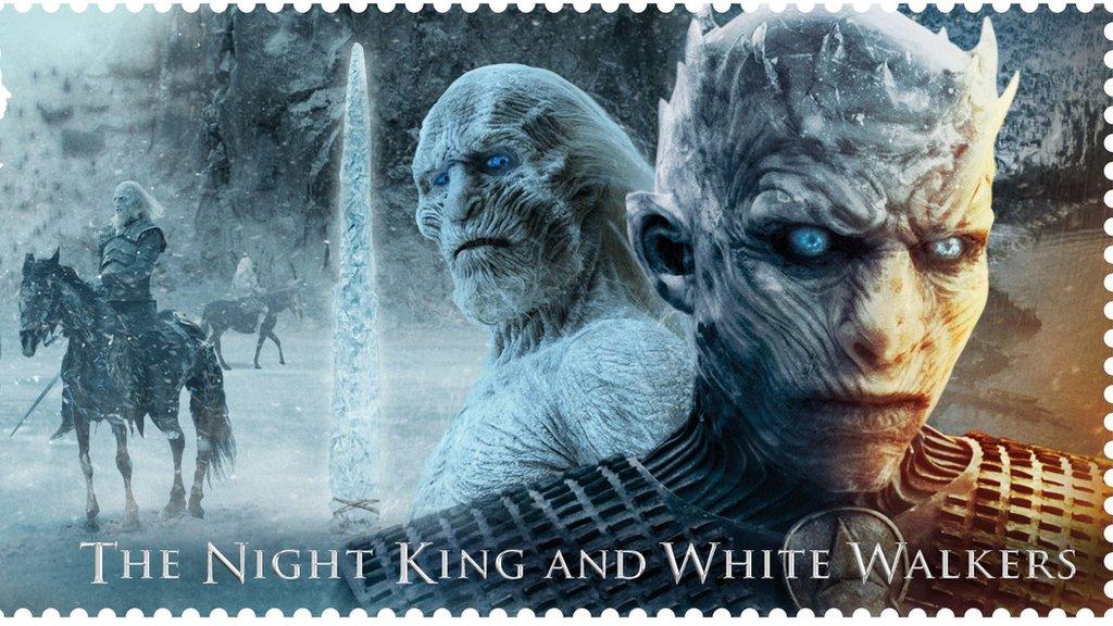 Game of Thrones stamp