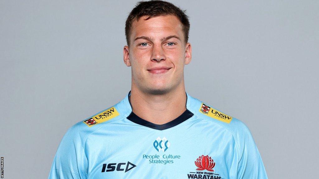 Hugh Bokenham while at Waratahs