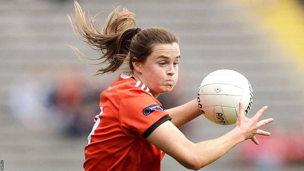 Aimee Mackin's last-gasp penalty secured Armagh's win over Mayo