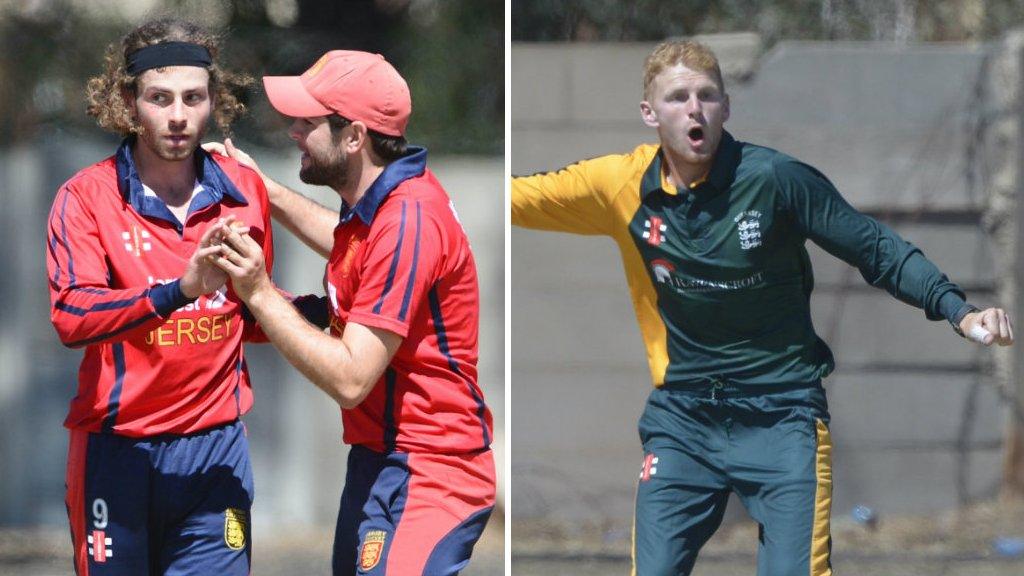 Cornelis Bodenstein and Charles Perchard (left) and David Hooper