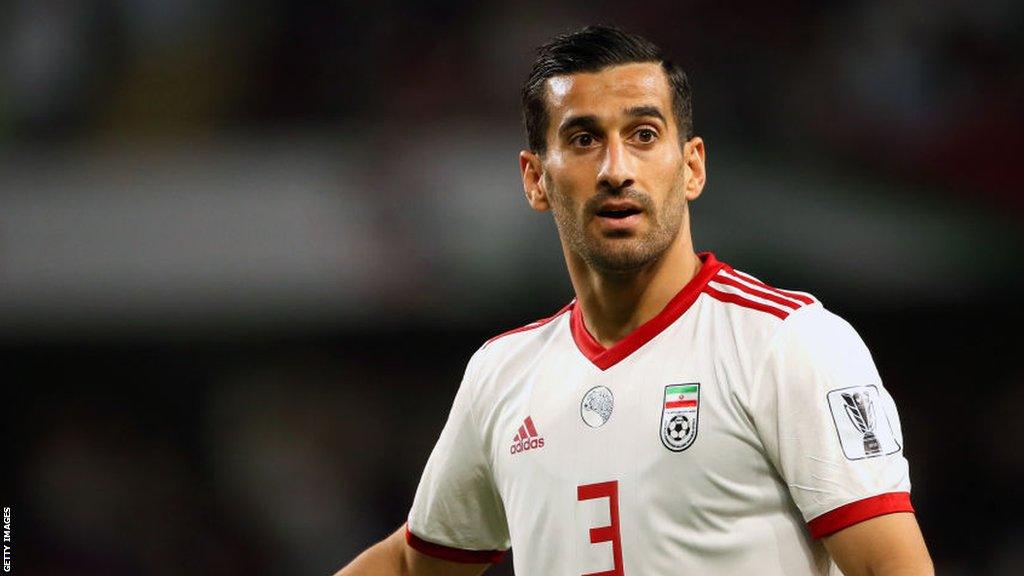 Iran defender Ehsan Hajsafi