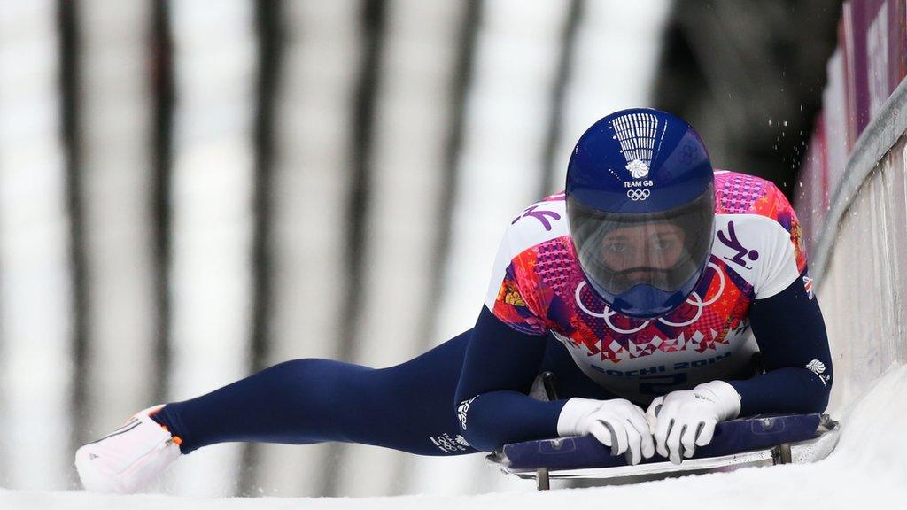 Olympic skeleton champion Lizzy Yarnold