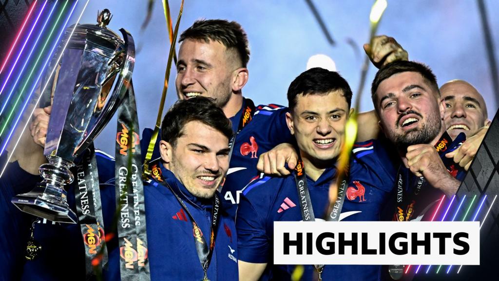 Ruthless France beat Scotland to win Six Nations title