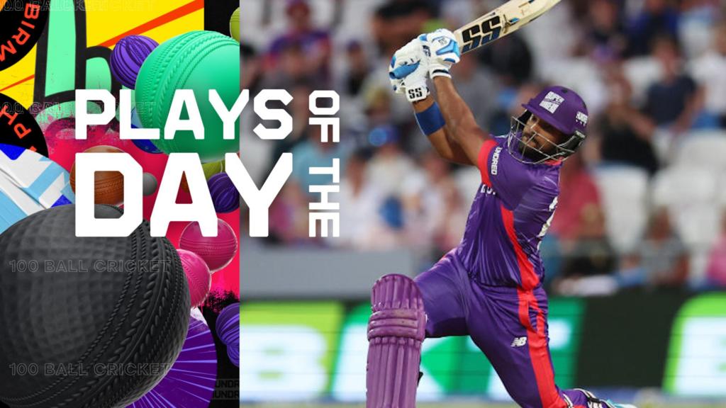 Run-outs and super sixes - The Hundred plays of the day