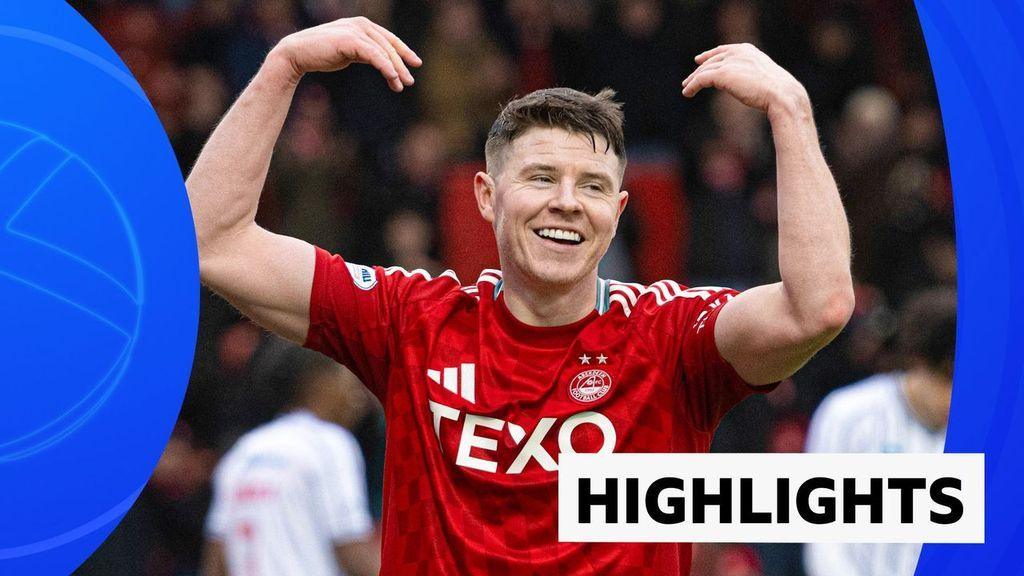 Aberdeen ease past Dunfermline to progress in cup