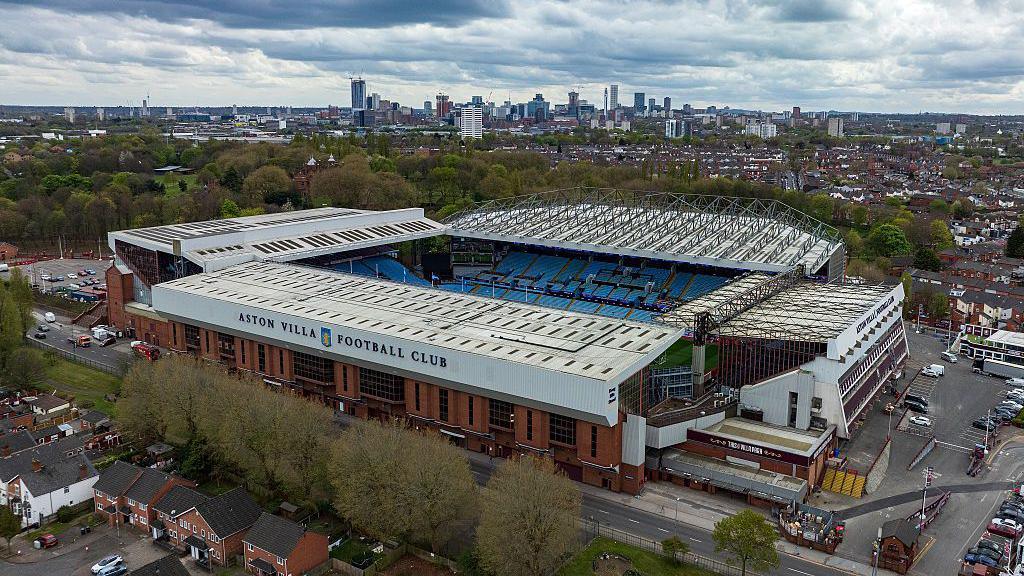 Villa Park from above