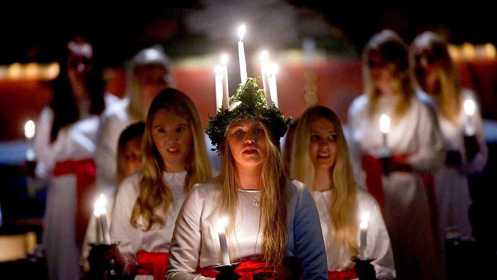 St Lucia Day celebrations.